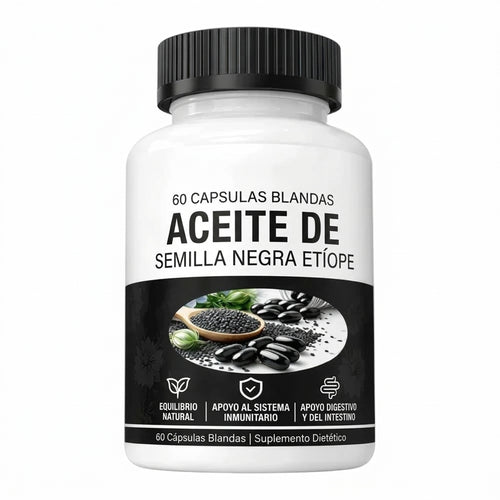 Semilla Negra Etíope 60 Softgels | Forja Viva