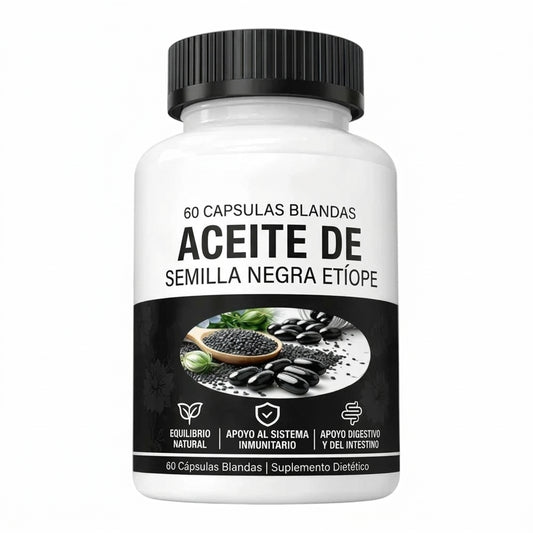 Semilla Negra Etíope 60 Softgels | Forja Viva